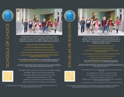 2025 School of Choice Flyer - Parent Webinar scheduled for November 17 at 6:00 p.m.